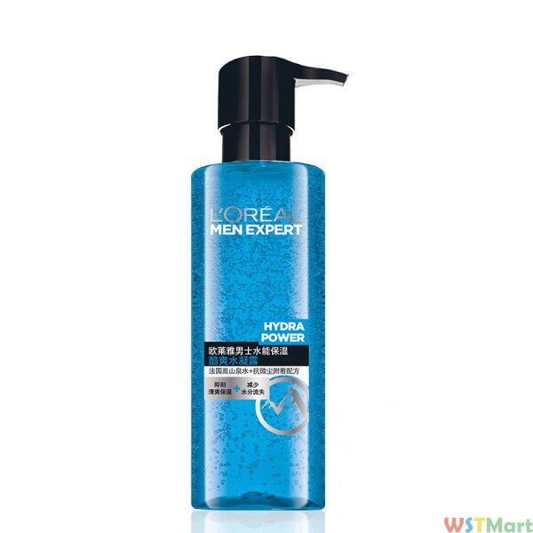 欧莱雅（L'OREAL） 男士水能护肤品洗面奶套装面霜补水保湿滋润肤乳液擦脸油护脸霜 保湿强润霜+酷爽水凝露120ml